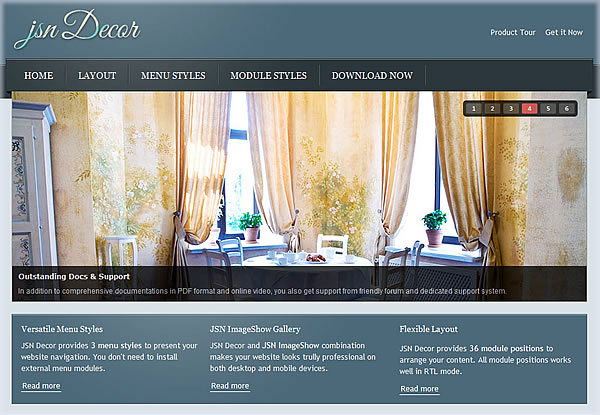 JSN Decor Free Joomla 2.5 template